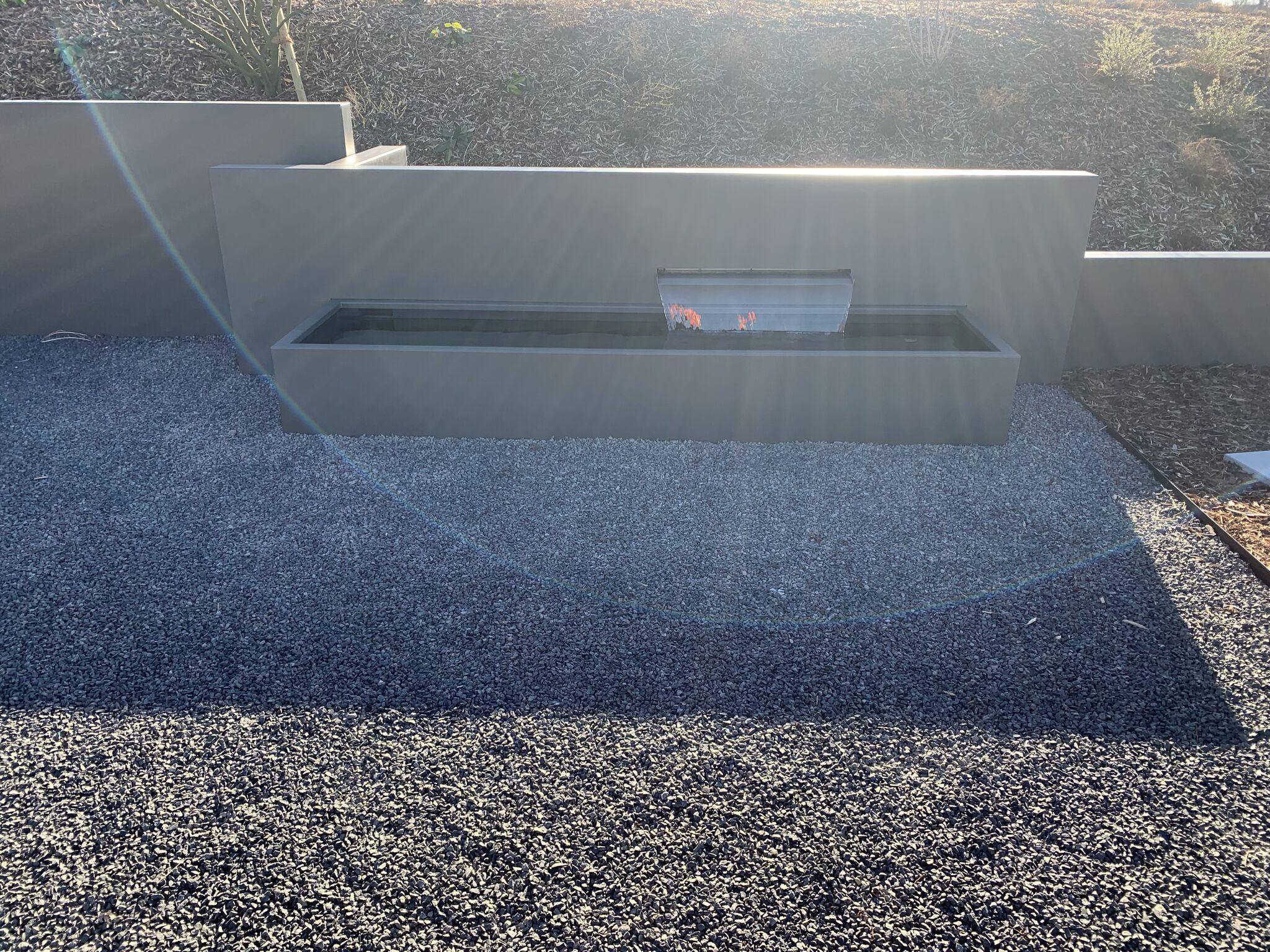 Fontaine extérieur métal Luxembourg sur mesure Fontaine extérieur métal Luxembourg sur mesure